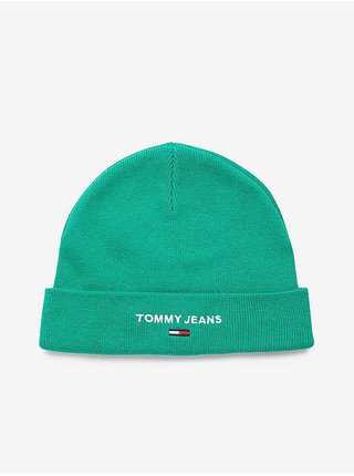 Čiapky, šály, rukavice pre mužov Tommy Jeans - zelená