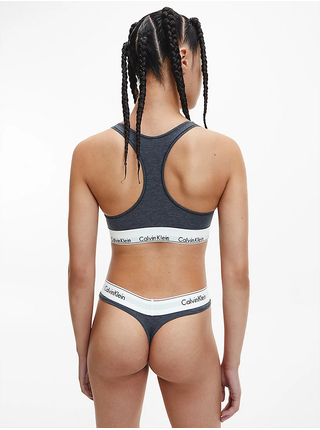 Podprsenky pre ženy Calvin Klein Underwear - tmavosivá