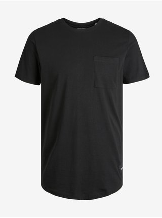 Černé pánské tričko s kapsou Jack & Jones Noa