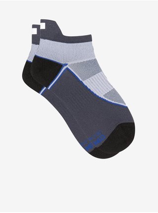 Čierno-sivé dámske športové ponožky Dim SPORT IN-SHOE SOCKS