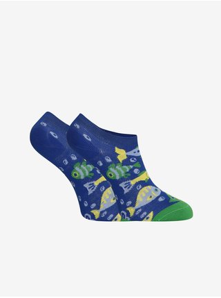 Zeleno-modré klučičí veselé ponožky Dedoles Akvarijní rybičky 