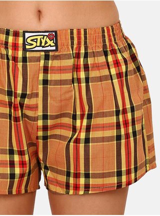 Pyžamká pre ženy STYX - oranžová, hnedá, žltá, červená