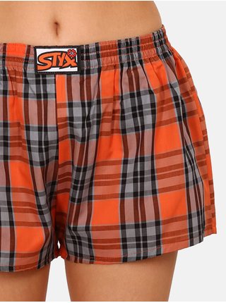 Pyžamká pre ženy STYX - oranžová, sivá, čierna
