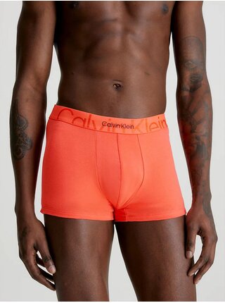 Oranžové pánské boxerky Calvin Klein Underwear