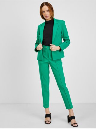 Zelené dámské kalhoty ORSAY    