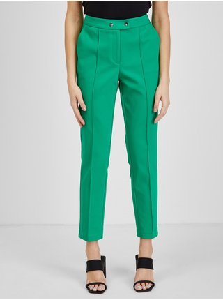 Zelené dámské kalhoty ORSAY    