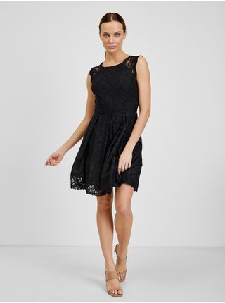 Černé dámské krajkované šaty ORSAY    