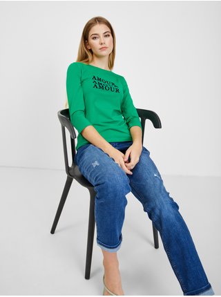 Zelené dámské tričko ORSAY 