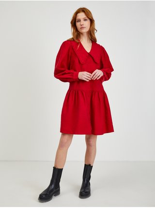 Červené dámské košilové šaty ORSAY
