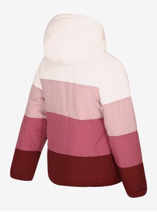 Béžovo-růžová dětská zimní bunda NAX KEMENO 