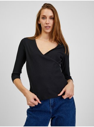 Černé dámské tričko ORSAY