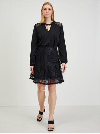 Černá dámská krajková sukně ORSAY