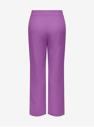 Fialové dámské široké kalhoty ONLY Lana Berry