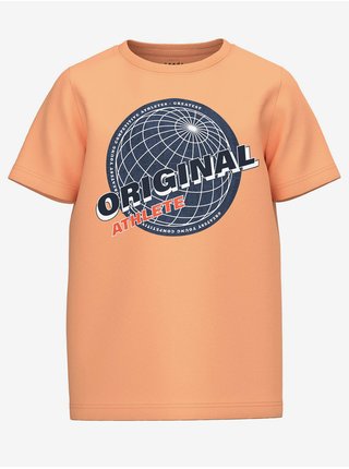 Oranžové chlapčenské tričko name it Victor