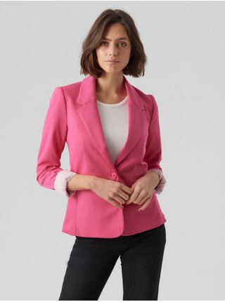 Růžové dámské sako VERO MODA Lucca