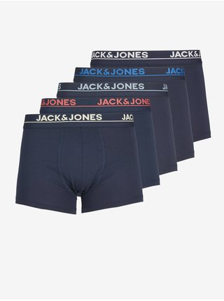 Boxerky pre mužov Jack & Jones - tmavomodrá
