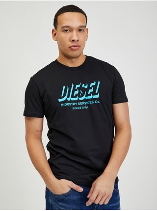 Čierne pánske tričko Diesel Diegos