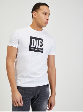 Biele pánske tričko Diesel Diegos