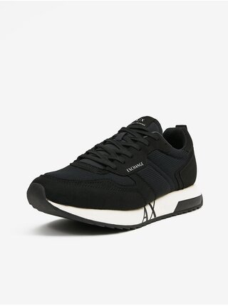 Tenisky, espadrilky pre mužov Armani Exchange - čierna