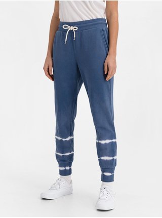 Nohavice a kraťasy pre ženy GAP - modrá, biela
