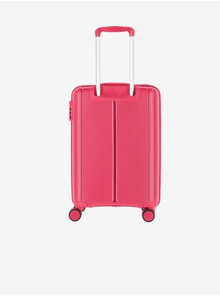 Růžový cestovní kufr Travelite Vaka 4w S  