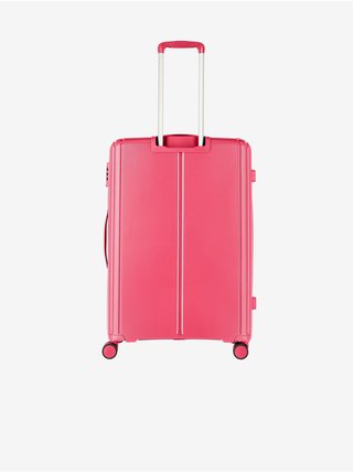 Růžový cestovní kufr Travelite Vaka 4w L  