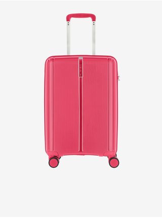 Růžový cestovní kufr Travelite Vaka 4w S  