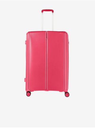 Růžový cestovní kufr Travelite Vaka 4w L  