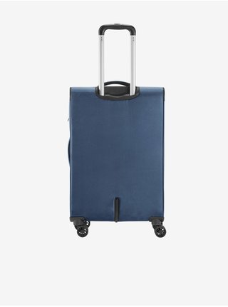 Tmavě modrý cestovní kufr Travelite Seaside 4w M  
