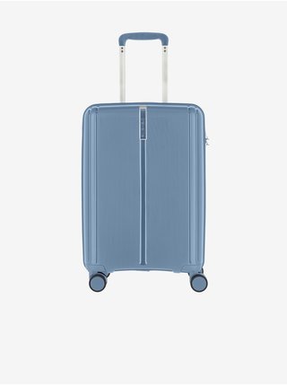 Sada tří cestovních kufrů v světle modré barvě Travelite Vaka 4w S,M,L  