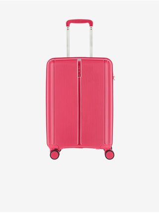 Sada tří cestovních kufrů v růžové barvě Travelite Vaka 4w S,M,L  