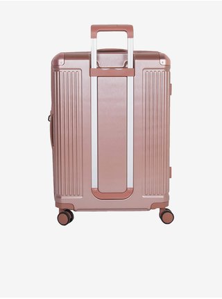 Světle růžový cestovní kufr Heys Edge M  