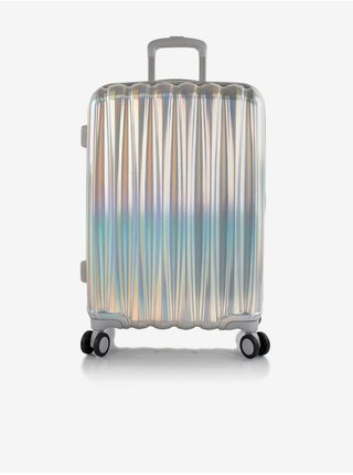 Cestovní kufr v stříbrné barvě Heys Astro M  