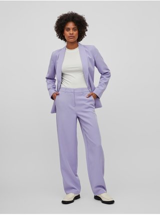 Elegantné nohavice pre ženy VILA - svetlofialová