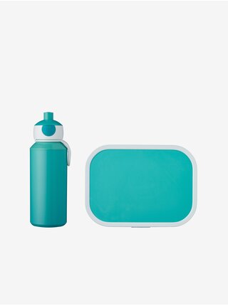 Tyrkysový svačinový set pro děti Mepal Campus Turquoise