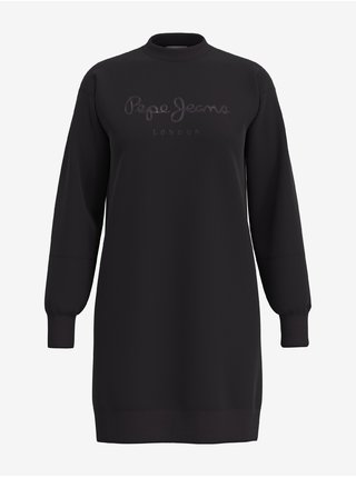 Šaty na denné nosenie pre ženy Pepe Jeans - čierna