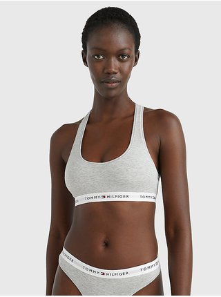 Športové podprsenky pre ženy Tommy Hilfiger Underwear - sivá