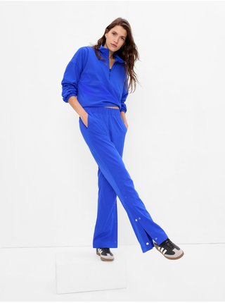 Nohavice a kraťasy pre ženy GAP - modrá