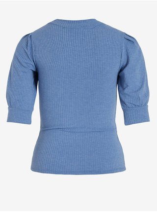 Tričká s krátkym rukávom pre ženy VILA - modrá