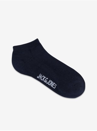 Sada pěti párů tmavě modrých pánských ponožek Jack & Jones Dongo