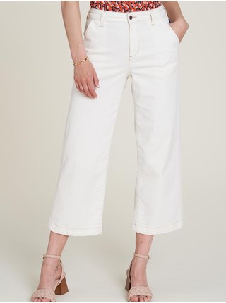 Nohavice pre ženy Tranquillo - biela