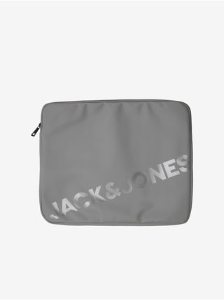 Šedý pánský obal na notebook Jack & Jones Cowen