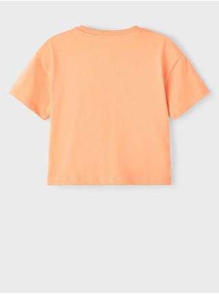 Oranžové holčičí tričko name it Balone