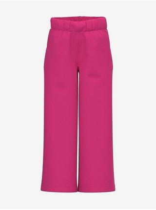 Růžové holčičí široké kalhoty name it Vanita