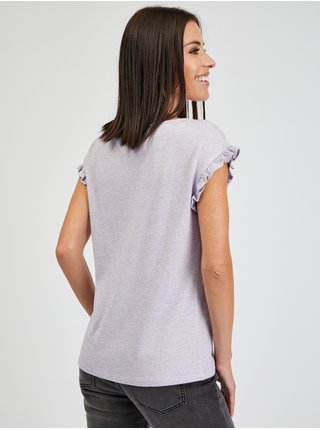 Světle fialové dámské tričko ORSAY