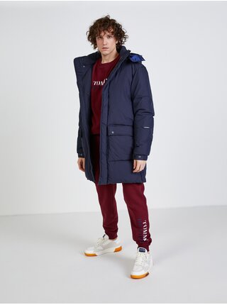 Vínové pánské tepláky Tommy Hilfiger