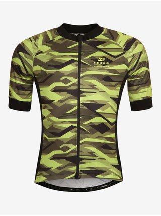 Černo-zelené pánské sportovní tričko Alpine Pro Beress
