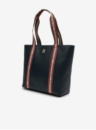 Tmavě modrý dámský shopper Tommy Hilfiger