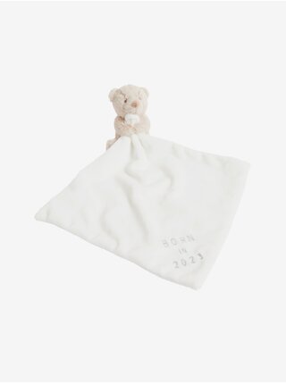 Krémová dětská přikrývka s medvídkem Marks & Spencer