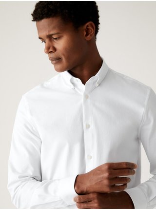 Bílá pánská formální košile Marks & Spencer  